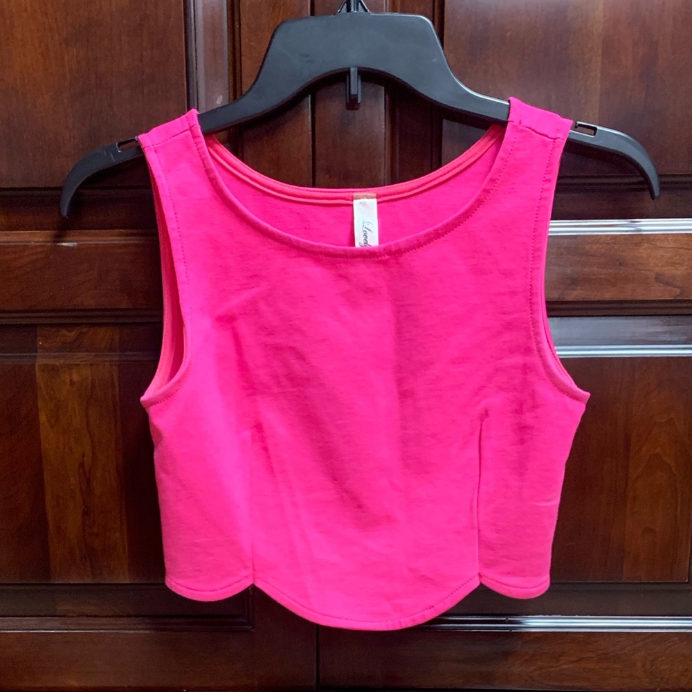 Hot Pink crop top